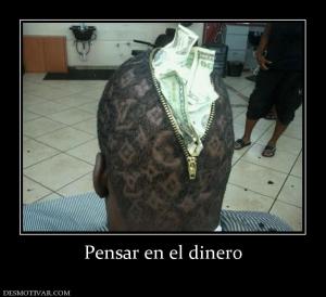 Pensar en el dinero