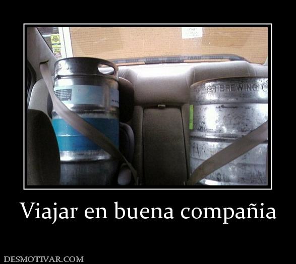 Viajar en buena compañia