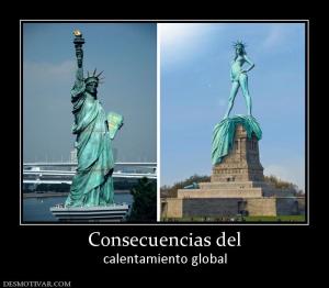 Consecuencias del calentamiento global