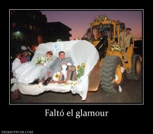 Faltó el glamour