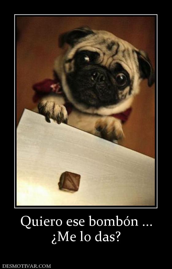 Quiero ese bombón ... ¿Me lo das?