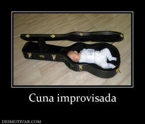 Cuna improvisada