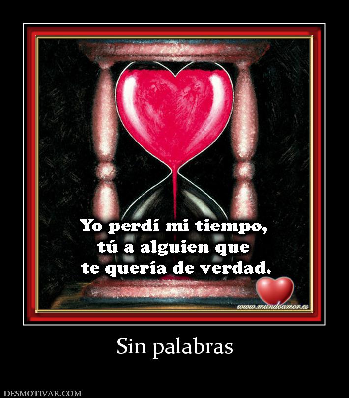 Sin palabras