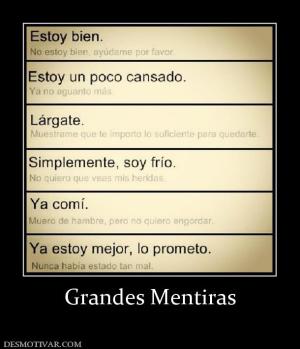Grandes Mentiras