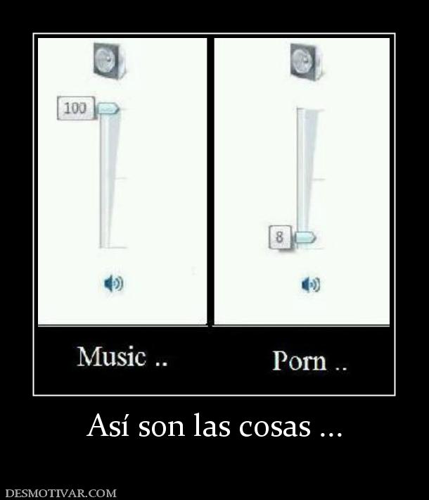 Así son las cosas ...