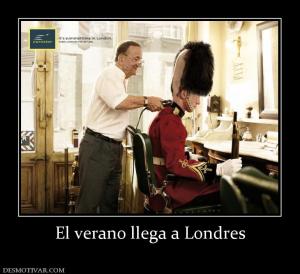 El verano llega a Londres
