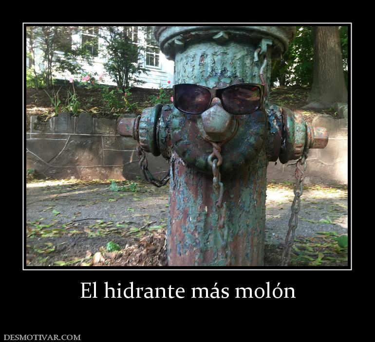 El hidrante más molón