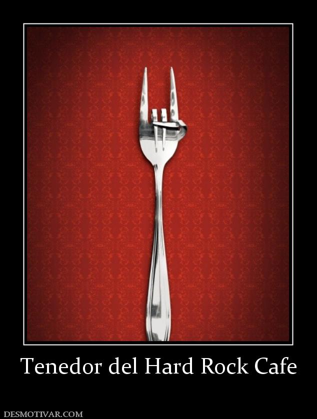 Tenedor del Hard Rock Cafe