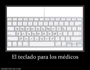 El teclado para los médicos