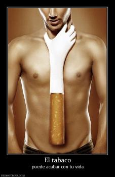 El tabaco puede acabar con tu vida