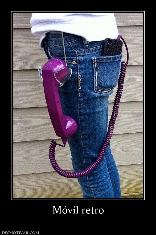 Móvil retro