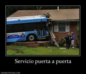 Servicio puerta a puerta