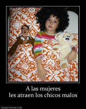 A las mujeres les atraen los chicos malos