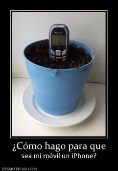 ¿Cómo hago para que sea mi móvil un iPhone?