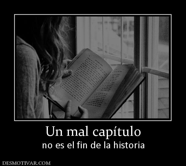 Un mal capítulo no es el fin de la historia