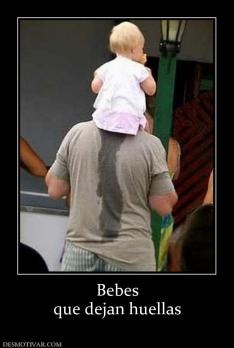Bebes que dejan huellas