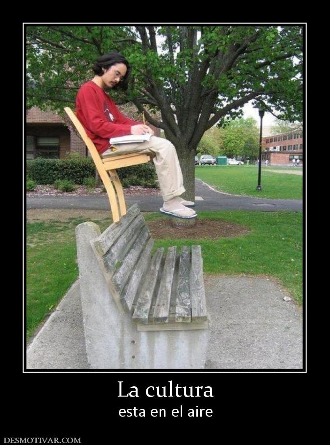 La cultura esta en el aire
