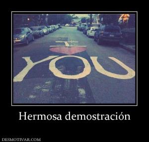 Hermosa demostración