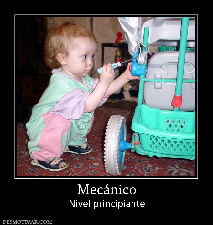 Mecánico Nivel principiante