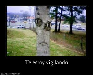 Te estoy vigilando