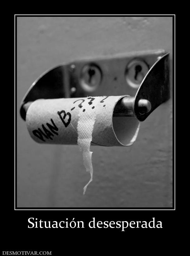 Situación desesperada
