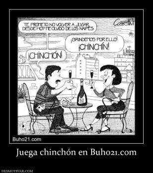Juega chinchón en Buho21.com