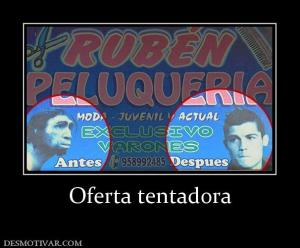Oferta tentadora