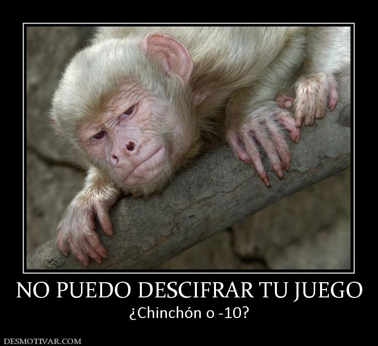 NO PUEDO DESCIFRAR TU JUEGO ¿Chinchón o -10?