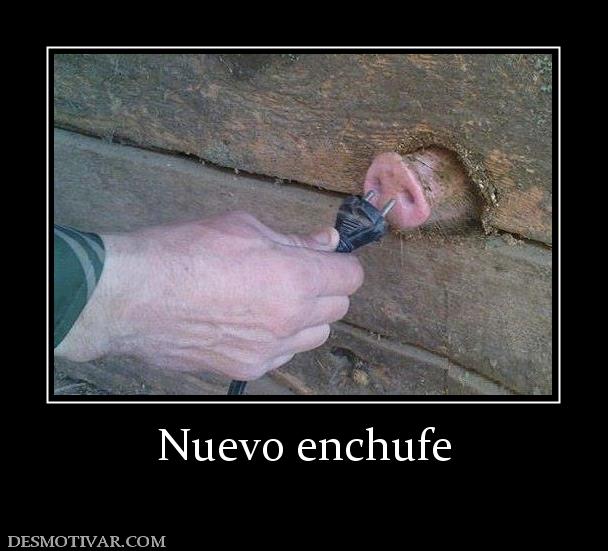 Nuevo enchufe
