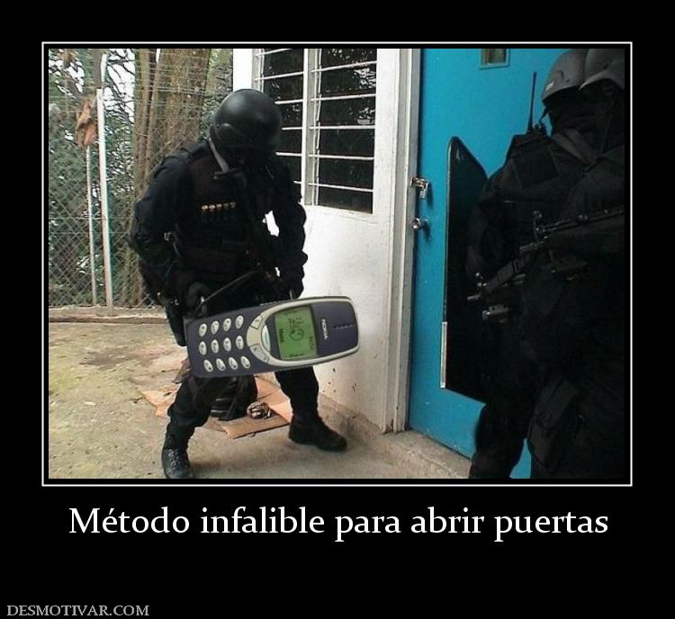 Método infalible para abrir puertas