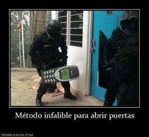 Método infalible para abrir puertas