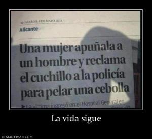 La vida sigue