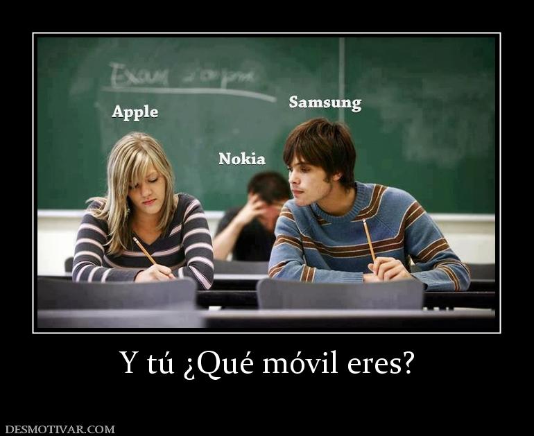 Y tú ¿Qué móvil eres?