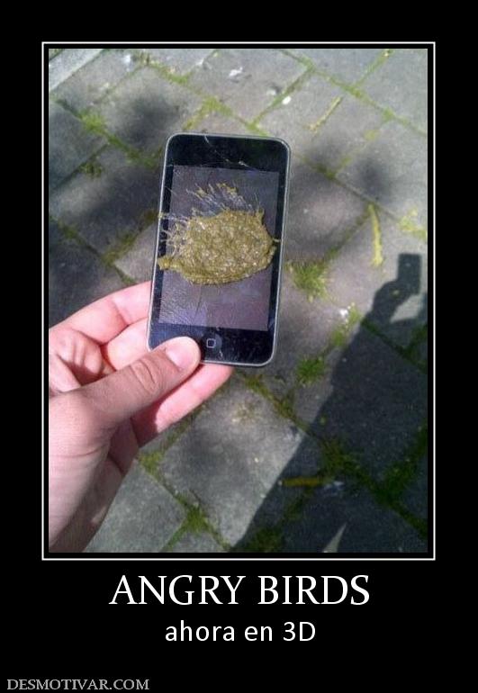 ANGRY BIRDS ahora en 3D