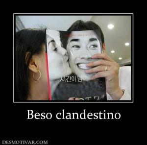 Beso clandestino
