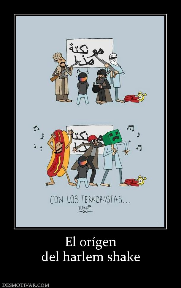 El orígen del harlem shake