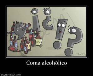 Coma alcohólico