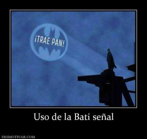 Uso de la Bati señal