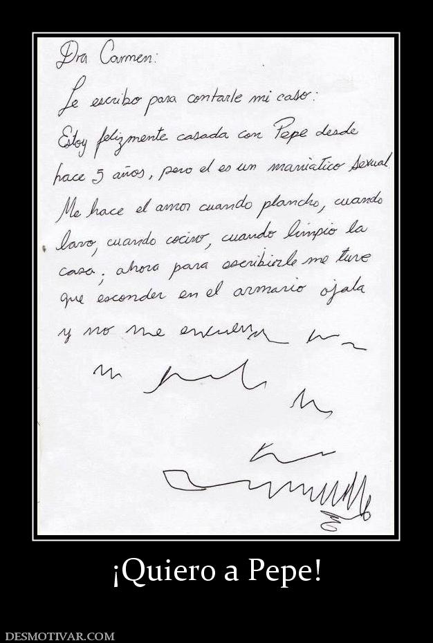 ¡Quiero a Pepe!