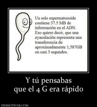 Y tú pensabas que el 4 G era rápido