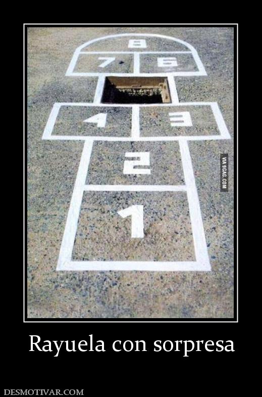 Rayuela con sorpresa
