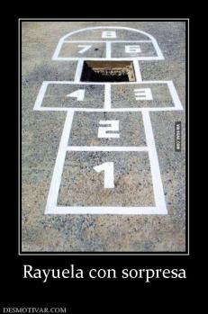 Rayuela con sorpresa