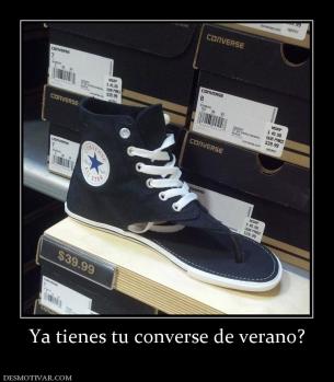 Ya tienes tu converse de verano?