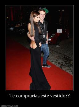 Te comprarías este vestido??