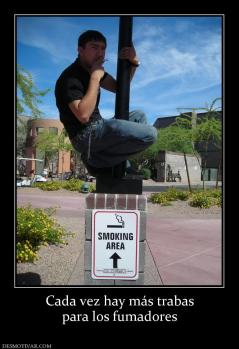 Cada vez hay más trabas para los fumadores