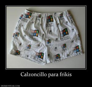 Calzoncillo para frikis