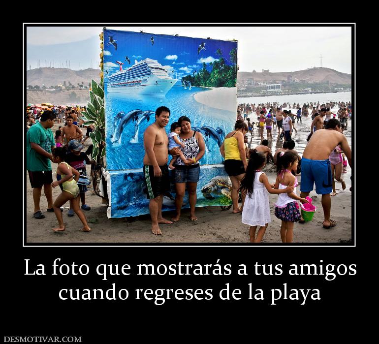 La foto que mostrarás a tus amigos cuando regreses de la playa