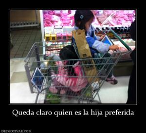 Queda claro quien es la hija preferida