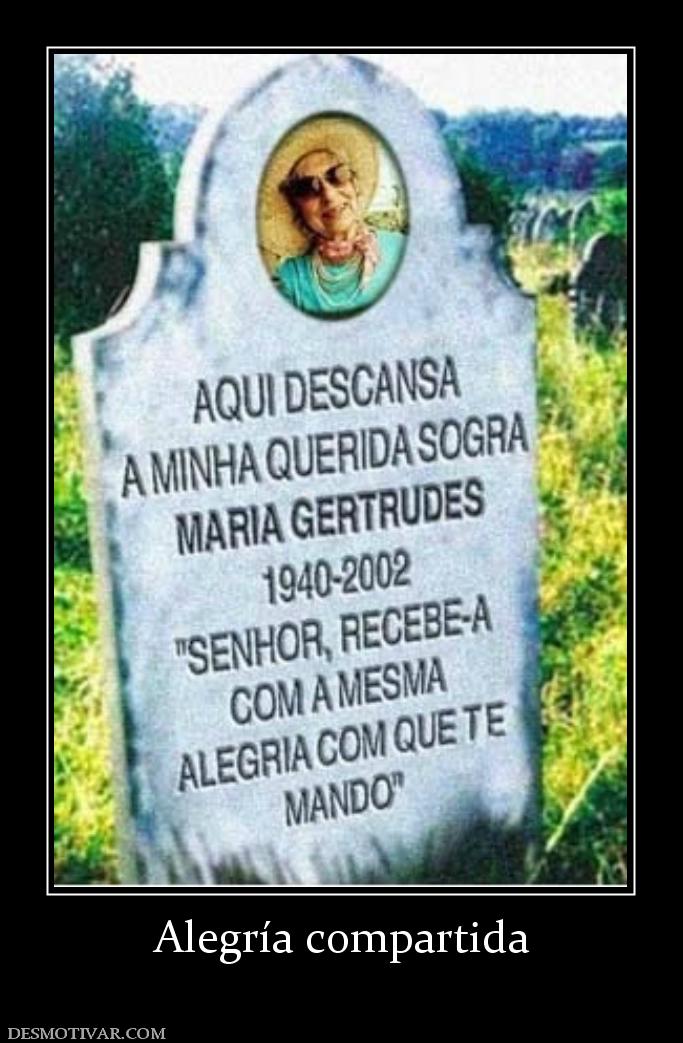 Alegría compartida