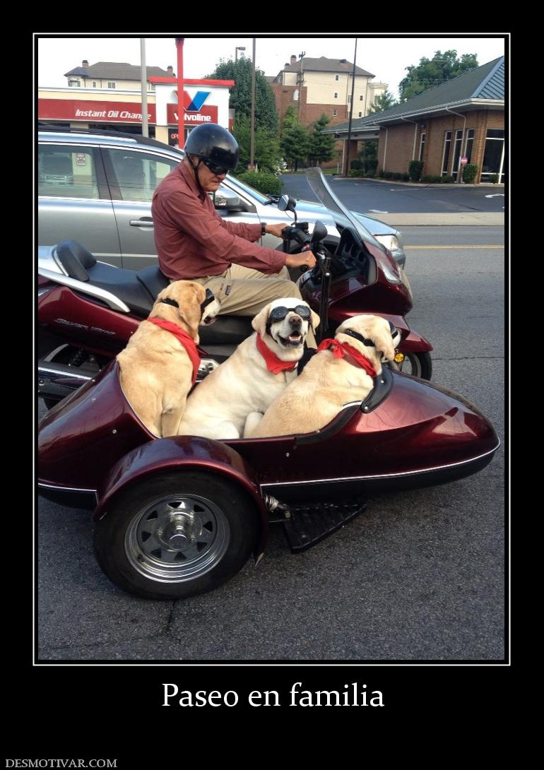 Paseo en familia
